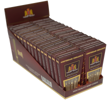 Load image into Gallery viewer, Box of 30 packs king size organic hemp based luxury preroll cones burgundy packs 180 cones