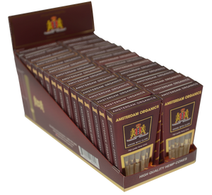 Box of 30 packs king size organic hemp based luxury preroll cones burgundy packs 180 cones